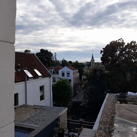 Historic Renovated Apartment With Balcony And Garden View Gouda Exterior photo